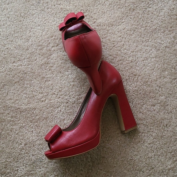 Moda open toe platform pump - Picture 5 of 6